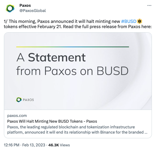 paxos statement